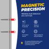 MagnetPal - Magnetic Wall Stud Finder, Best Magnet Stud Finder, Wood Finder, Small Easy Behind Wall Stud Finder, Tool for Finding Studs (Black) view 3