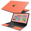 MightySkins Skin Compatible with Razer Blade Stealth 13.3" 2017 - Solid Salmon | Protective, Durable, and Unique Vinyl Decal wrap Cover | Easy to Apply, Remove, and Change Styles | Made in The USA view 1