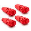 Emergency Zone 9mm Nylon Braided, 50 Foot, Multi-Purpose Camping Rope | Red (4 Pack) view 1