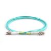 LC to LC Duplex 40G OM4 50/125 Multimode Fiber Optic Patch Cable Length Options: 0.5M-200M (26m) view 2