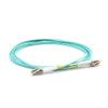 LC to LC Duplex 40G OM4 50/125 Multimode Fiber Optic Patch Cable Length Options: 0.5M-200M (26m) view 3