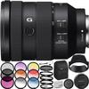 Sony FE 24-105mm f/4 G OSS Lens with 6 Item Accessory Bundle - Includes 3pc Filter Kit  77mm (UV, CPL, FLD) + 4pc Close Up Filter Kit  77mm (+1,+2,+4,+10) + 6pc Graduated Filter Kit + More view 1