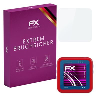 atFoliX Plastic Glass Protective Film compatible with Bushnell Phantom, 9H Hybrid-Glass FX Screen Protector
