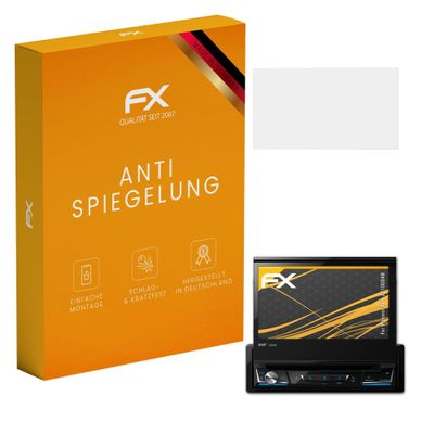 atFoliX Screen Protector compatible with Pioneer AVH-Z7100DAB Screen Protection Film, anti-reflective and shock-absorbing FX Protector Film (3X)