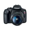 Canon EOS Rebel T7 DSLR Camera EF-S 18-55mm f/3.5-5.6 is II Lens Kit, 24.1 Megapixel CMOS (APS-C) Sensor, Full HD Videos, Built-in Wi-Fi, Beginner Photographers, Digital Camera, Black view 2