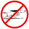 3 - No Bird Dogs Black Union and White Snitch Hard Hat/Helmet Sticker HH797 view 1