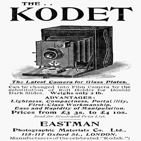 Photography Camera 1895 Nthe Kodet Camera From Eastman Newspaper Advertisement 1895 Poster Print by (24 x 36)
