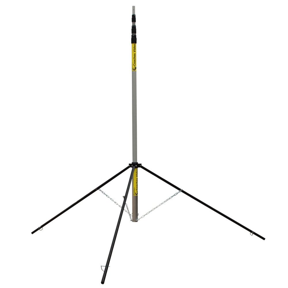 Telescoping Pole/Mast with Heavy Duty Tripod - 25' Telescoping Pole/mast with Heavy Duty Tripod with Very Wide Base