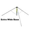Telescoping Pole/Mast with Heavy Duty Tripod - 25' Telescoping Pole/mast with Heavy Duty Tripod with Very Wide Base view 4