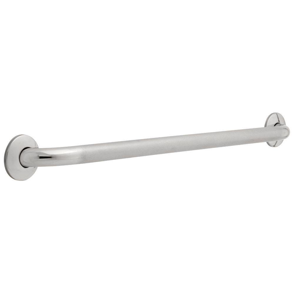 5730PSBS Franklin Brass 30" Grab Bar Concealed Mount Peened & Bright Stainless