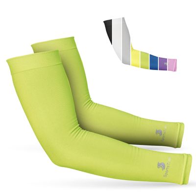 SportsTrail Cooling Arm Sleeves for Men & Women  Breathable, Moisture-Wicking, Sun Protection for Sports, Basketball, Football, Running, Golf, Cycling, Volleyball Arm Sleeves for Women, Men & Youth