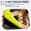 SportsTrail Cooling Arm Sleeves for Men & Women  Breathable, Moisture-Wicking, Sun Protection for Sports, Basketball, Football, Running, Golf, Cycling, Volleyball Arm Sleeves for Women, Men & Youth view 2