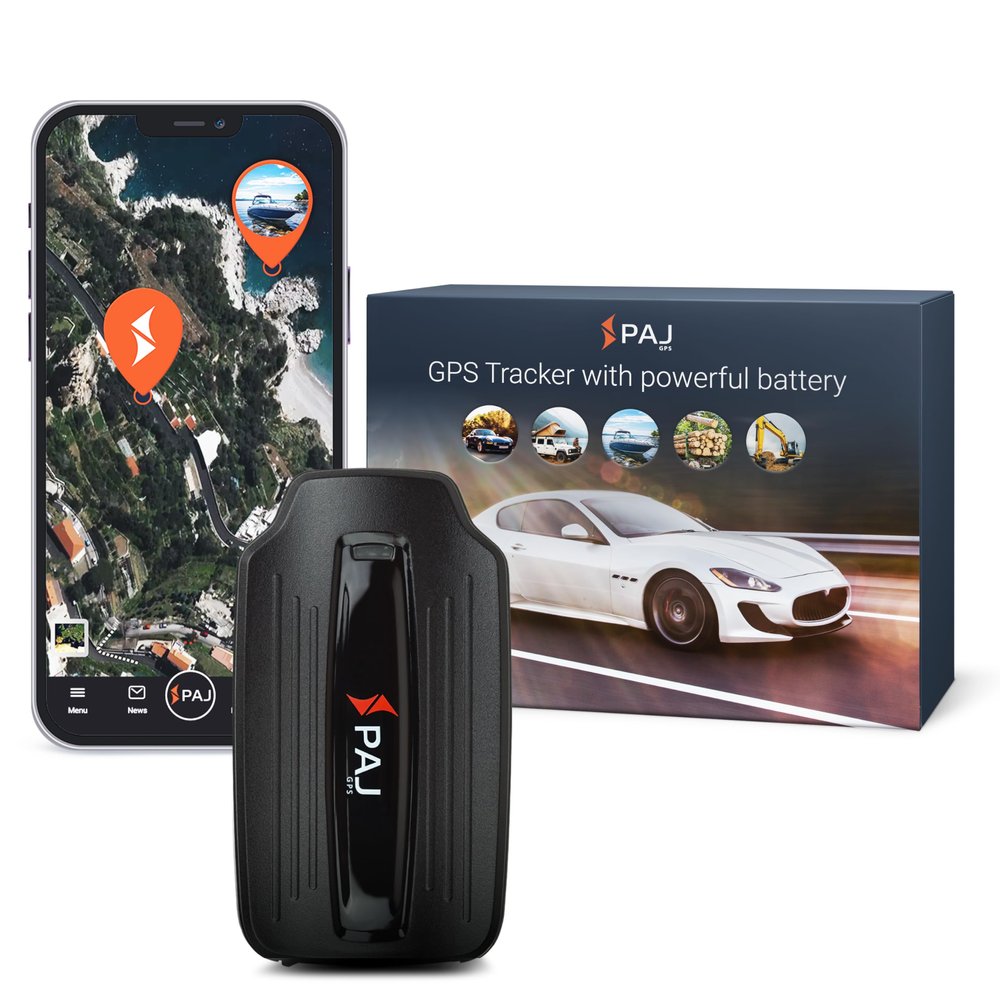 PAJ GPS Power Finder Real-Time GPS Tracker with 90-Day Battery Life - Magnetic Mount for Cars, Trucks, Boats & Equipment, Location, Route & Speed Monitoring via 4G Network Subscription Required