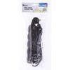 Extension Cable Strip Extension 5 m 4 x Sockets Switch Conductor 1.5 mm2 Black view 2