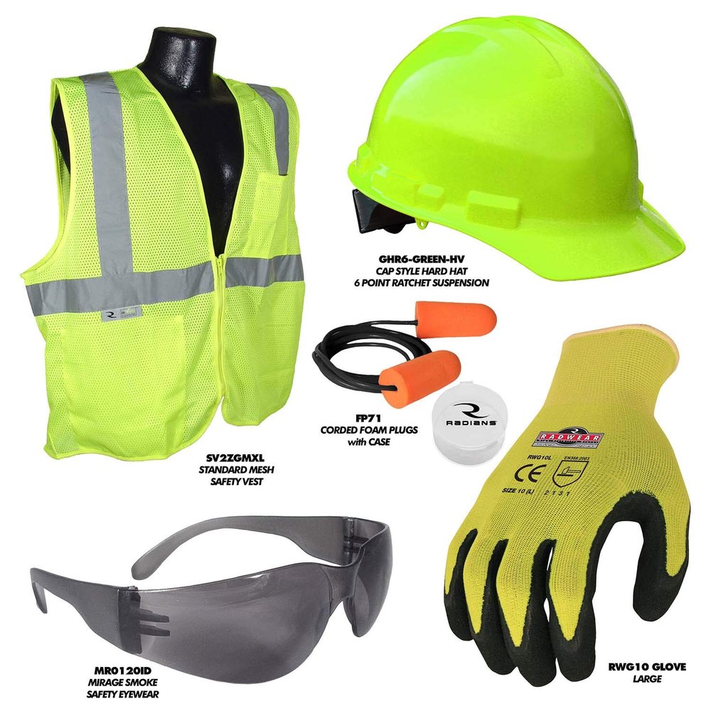 Radians RNHK5 Industrial Safety Employee Kit