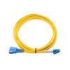 LC to SC Singlemode Duplex 3.0mm Outer Diameter OS2 9/125mm Fiber Optic Patch Cable Length Options: 0.5M-200M (22m) view 2