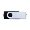Custom Printed White Swivel USB Flash Drives QTY 50 (8GB, Black) view 3