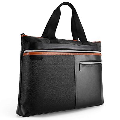 QLYNUDO Fireproof Document Bags, 17" Home Safes Fireproof Waterproof Bag with Zipper, Safe Briefcase Storage A4 Document Holder, Laptop, Bank Deposit, Passport, Jewelry