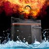QLYNUDO Fireproof Document Bags, 17" Home Safes Fireproof Waterproof Bag with Zipper, Safe Briefcase Storage A4 Document Holder, Laptop, Bank Deposit, Passport, Jewelry view 2
