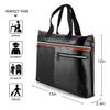 QLYNUDO Fireproof Document Bags, 17" Home Safes Fireproof Waterproof Bag with Zipper, Safe Briefcase Storage A4 Document Holder, Laptop, Bank Deposit, Passport, Jewelry view 4