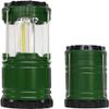 Trade One Travel Clock, Travel Light, Green, S/Diameter 2.8 x 4.2 - 6.2 - 6.1 inches (7.1 x 10.7 - 15.6 cm), L/Diameter 3.4 x 4.9 - 7.2 inches (8.7 x 12.4 - 18.3 cm), Sliding Handy Lantern, Set of 2 view 1