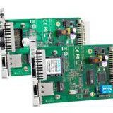 MOXA CSM-200-1213 10/100Base-TX to 100Base-Fx Slide-in Module Media Converter. ST Multi Mode. Slide-in Module, Ethernet-to-Fiber Media converters.