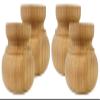 Highland Manor Wood Products Wyndfield Bun Foot - 2" Tall x 3 3/8" Wide (Cherry) (Set of 4) view 1