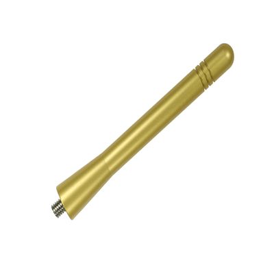 AntennaMastsRus - Made in USA - 4 Inch Gold Aluminum Antenna is Compatible with BMW M3 (1998-2006)
