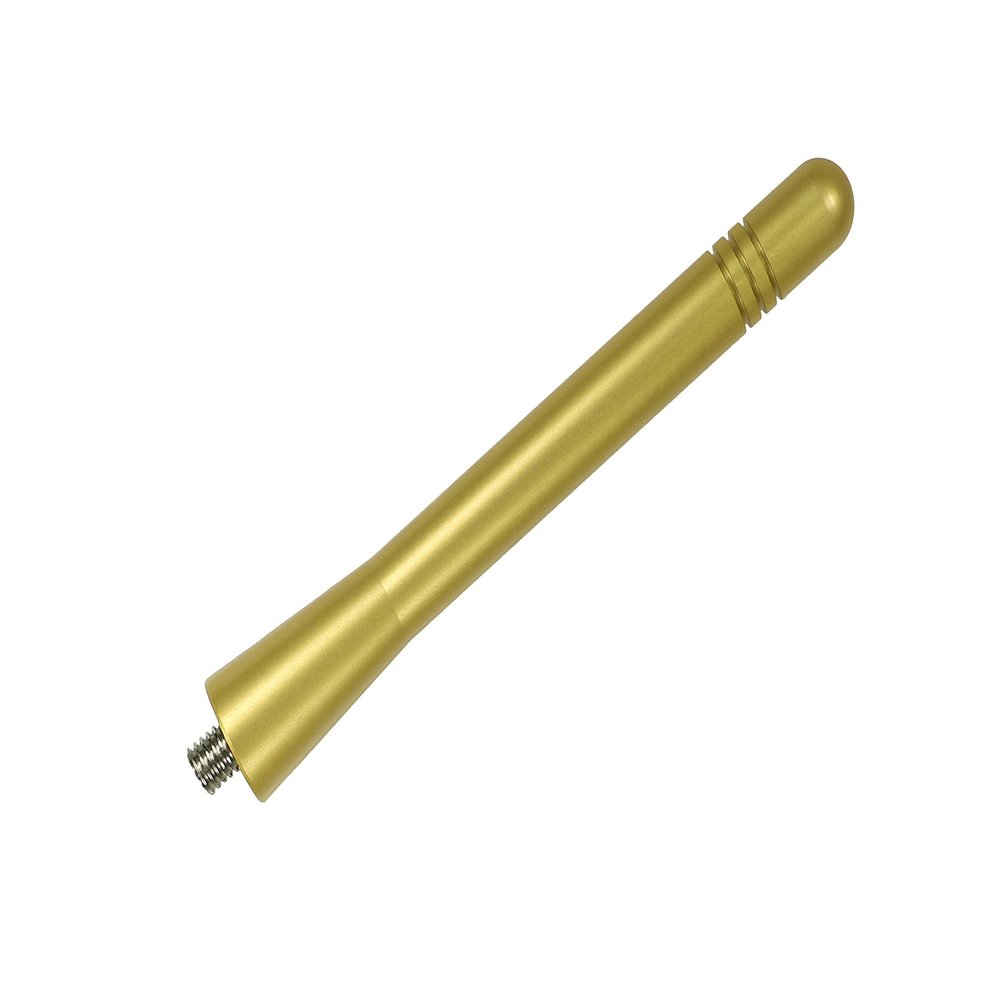 AntennaMastsRus - Made in USA - 4 Inch Gold Aluminum Antenna is Compatible with BMW M3 (1998-2006)