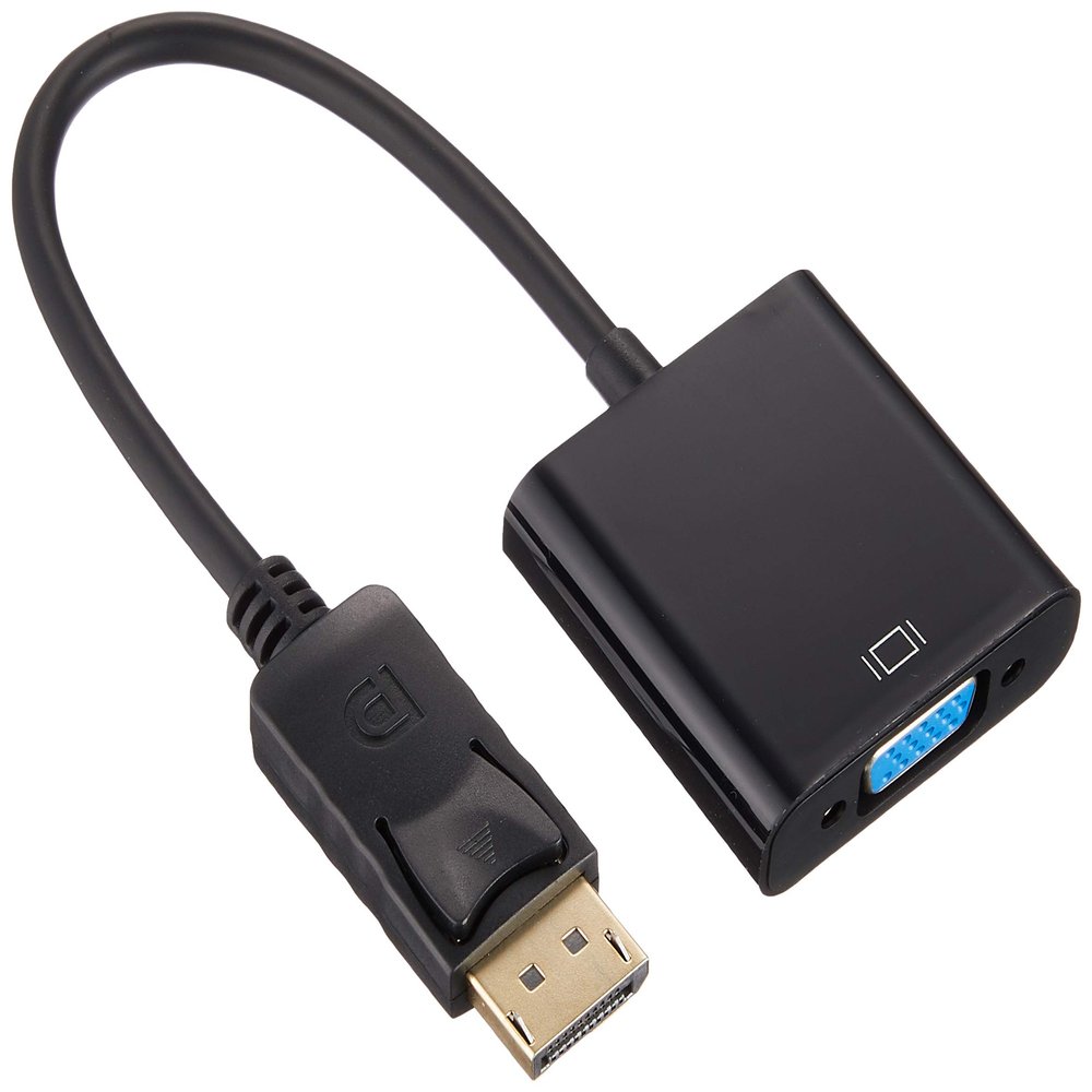  Century Converter Adapter Series CCA-DPVGA DisplayPort to VGA Converter Adapter 1920 x 1200 60Hz Output Compatible