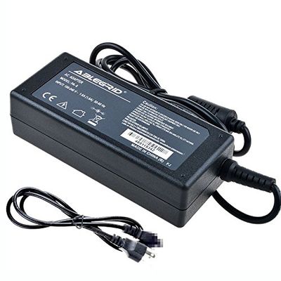 ABLEGRID AC/DC Adapter for DVE Model: DSA-60W-20 1 24060 DSA-60W-201 24060 DSA-60W-20124060 Switching Power Supply Cord Cable Charger Mains PSU (w/Barrel Round Plug Tip)
