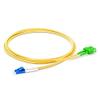 Fiber Optic Cable LC to SC/APC Singlemode Duplex OS2 9/125mm Fiber Optic Patch Cord, Length Options: 0.5M-200M (11m) view 2