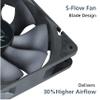 Akasa AK-FN065 120 mm Viper Black Edition High Performance PWM Fan view 4