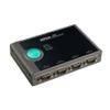 MOXA NPort 5450-T 4-Port RS-232/422/485 Ethernet Serial Device Server, -40 to 75C op Temp, Moxa 4-Port RS-232/422/485 to Ethernet 10/100 Device Server w/LCD Display view 1