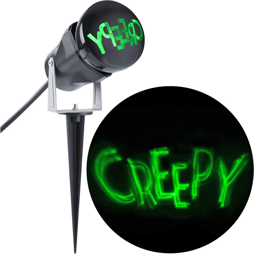 LED PROJECTOR CREEPY GRN