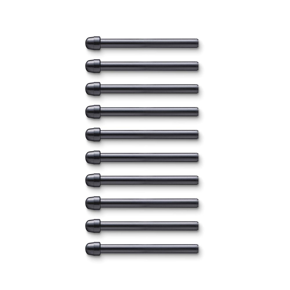 Wacom ACK22211 Kit 10 Standard Tips for Pro Pen 2, Black