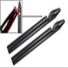 AntennaMastsRus - The Spike is Compatible with Harley Davidson Touring Electra Ultra Classic Shrine FLHTCU (2010) - Black Ammo Antenna with Removable Bottle Opener AM-FM Antennas - 2 Pack view 1