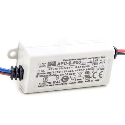 LED Driver 8W 16V 500mA 8-500 AC-DC Switching Power Supply 8 Series C.C Power Supply