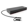 LXT Thunderbolt 3 Dock-60W Charging, Dual 4K@60Hz Display, 2X Thunderbolt 3 up to 40Gb/s, DP1.4, 4X USB 3.0 Ports, SD Card Slot, Gigabit Ethernet for MacOS and Windows Laptops (Upgrade) view 4