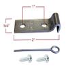Blue Caspian B.C. Upholstery Zig Zag Spring Repair Clip Bracket Kit - 20 Pack view 2