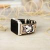 Applique Huskie Apple Watch Band Series 5, 38mm 40mm 42mm 44mm,Series 4 Series 3 Series 2 Series 1,Hand-Stitched Handmade Apple Watch Leather view 2