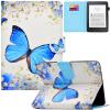 Artyond Case for Kindle Paperwhite, Slim Lightweight PU Leather Card Slots with Auto Sleep/Wake Case For Amazon Kindle Paperwhite 123 (Fits All 2012, 2013, 2015 and 2016 Versions), Big Butterfly view 1