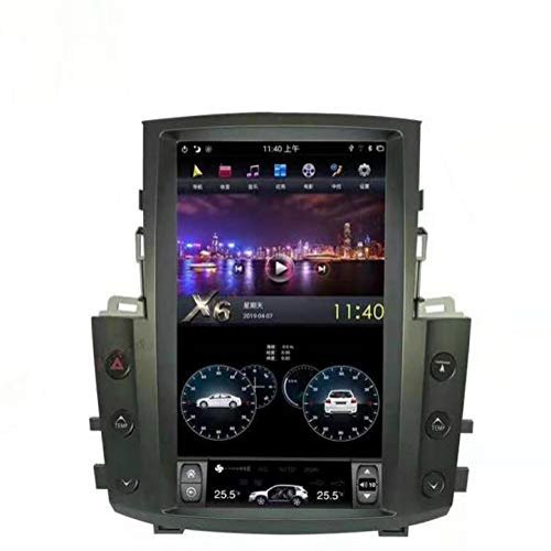 10.4" Quadcore Car DVD Player 1280x768 Car Vertical Screen Tesla Style 32GB ROM Stereo GPS Navigation for Lexus Only 7-15 Business Days Receive (2GB RAM)