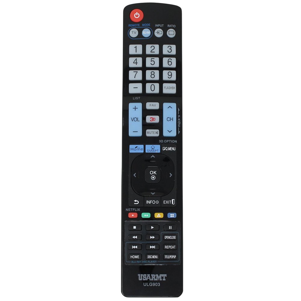 2-Pack Replacement 32LC50CS TV Remote Control for LG TV - Compatible with AGF76692608 LG TV Remote Control