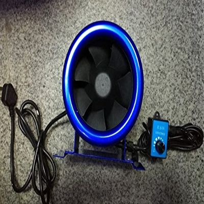 Exhaust Fan 6" 150mm Ventilation Inline Duct Fan Mixed Flow 300CFM 110VAC 220VAC 4200RPM Speed Control Centrifugal air Blower