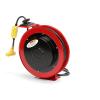 Reelcraft L 70100 123 9G Spring Retractable Cord Reel, 12 AWG/3 Conductors x 100', 15 AMP, Tri-tap GFCI Outlet, Cord Included view 4