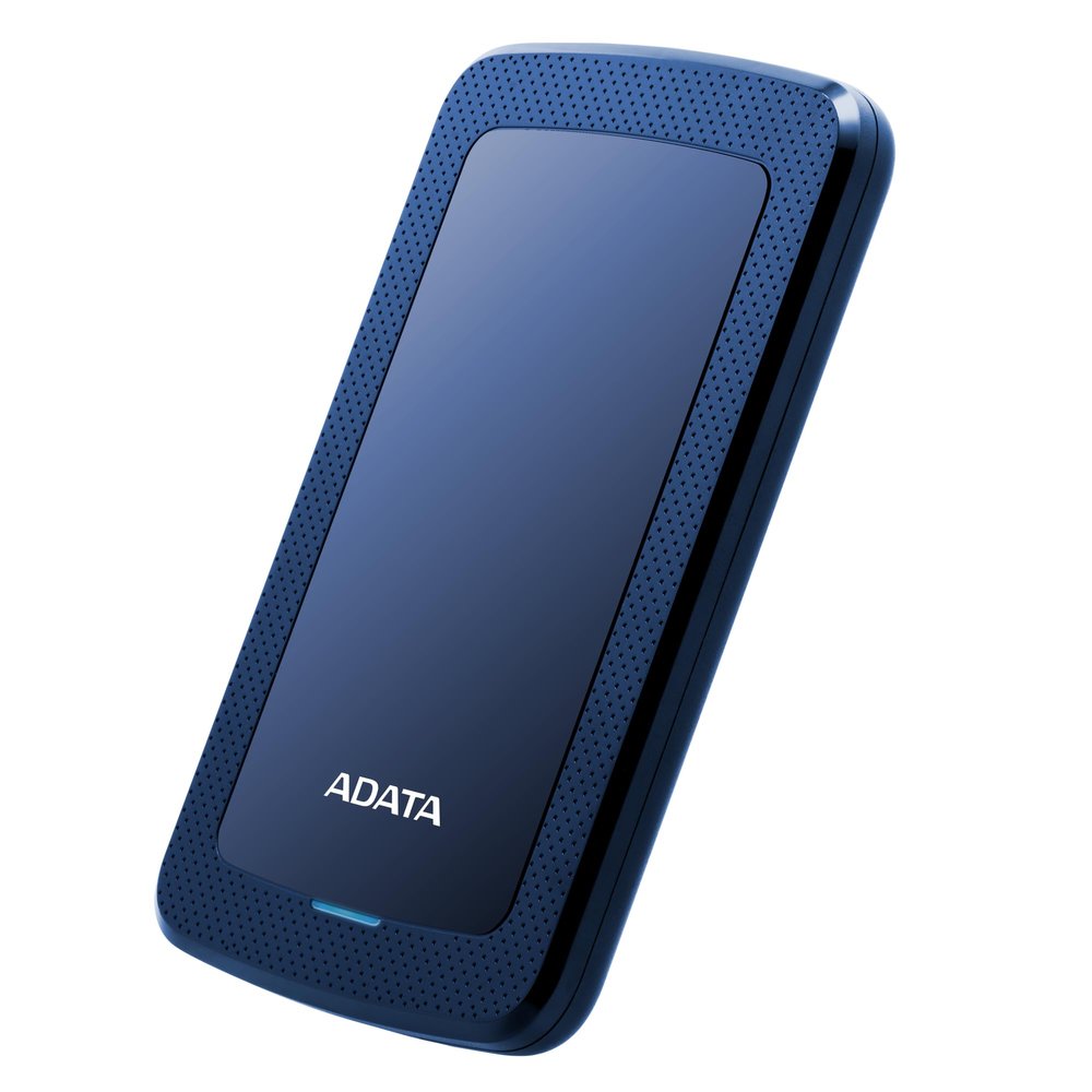 ADATA Hard Drive - 2 TB - External (Portable) - USB 3.1-256-bit AES - Blue