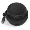 WGear Semi-Hard Lense Case for DSLR Camera Lens (Canon, Nikon, Sony, Pentax, Olympus, Panasonic,etc), Medium Size with Carabiner, Lens Cleaning Wipe (Black Medium) view 2