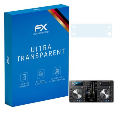 atFoliX Screen Protection Film compatible with Pioneer XDJ-R1 Screen Protector, ultra-clear FX Protective Film (3X)