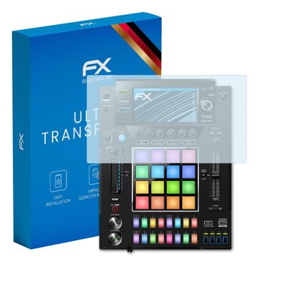 atFoliX Screen Protection Film compatible with Pioneer DJS-1000 Screen Protector, ultra-clear FX Protective Film (3X)